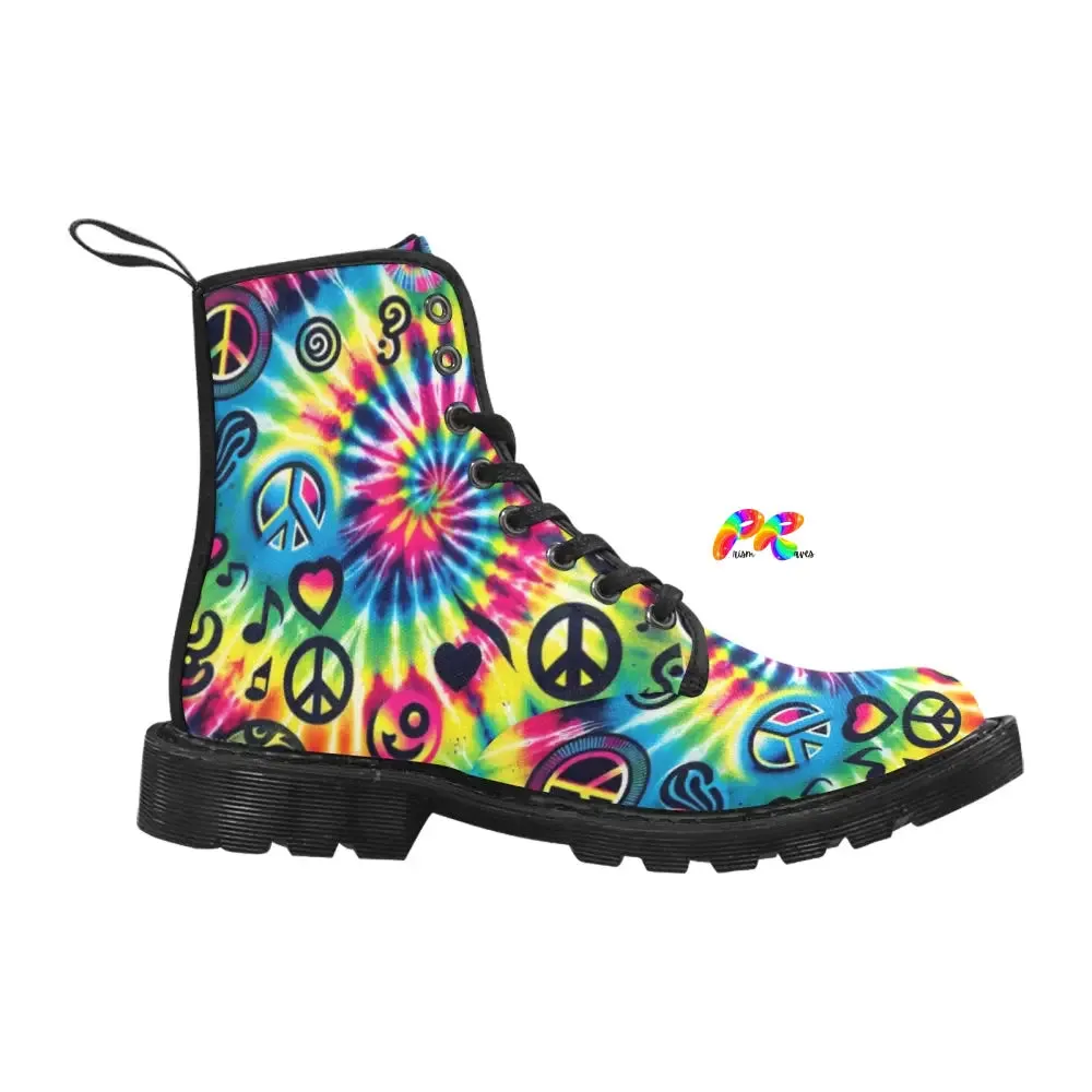 Happy Vibes Men's Rave Boots