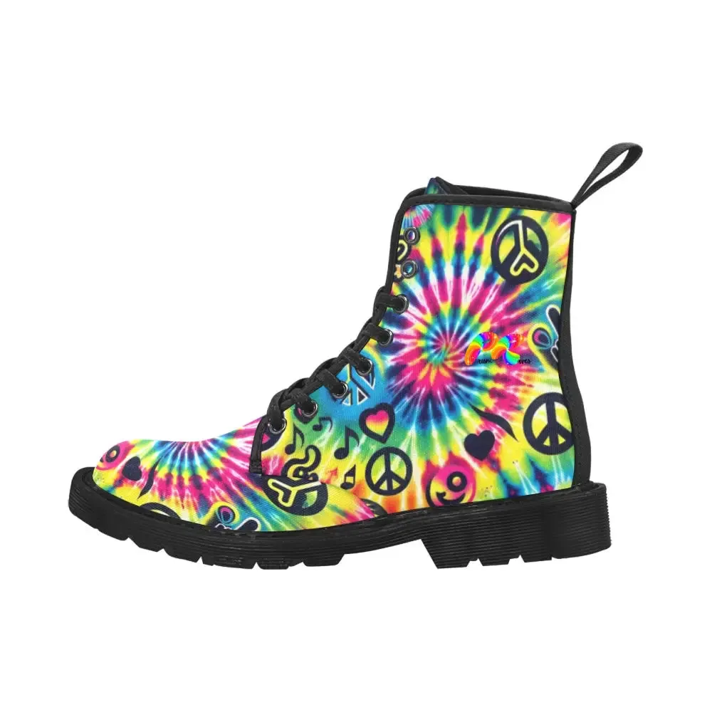 Happy Vibes Men's Rave Boots