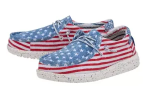 Hey Dude Toddler Stars & Stripes Shoes