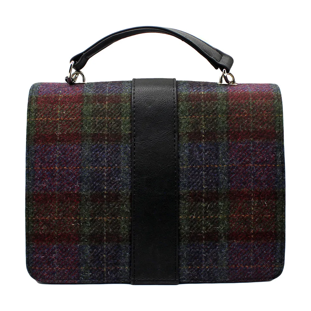 Irish Tweed and Leather Fiona Clutch Bag