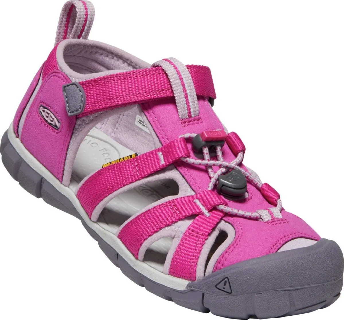 Keen Girl's Seacamp II CNX Very Berry/Dawn Pink (Sizes 8-13)