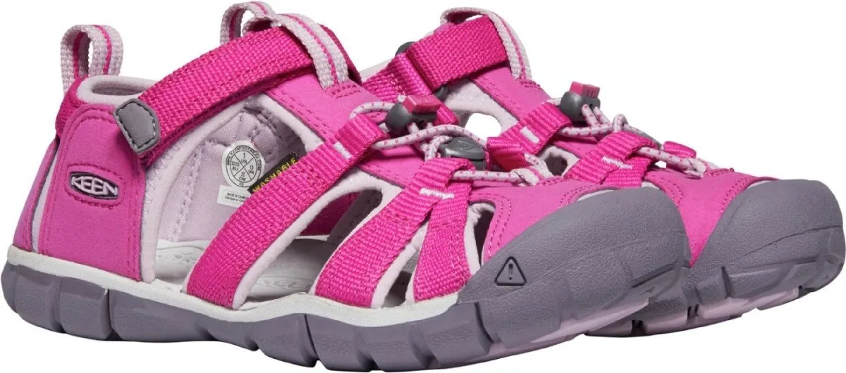 Keen Girl's Seacamp II CNX Very Berry/Dawn Pink (Sizes 8-13)