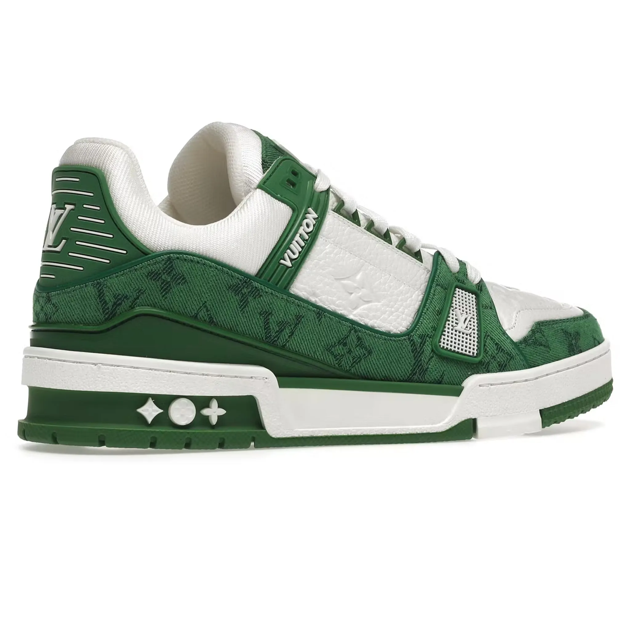 Louis Vuitton LV Monogram Green Denim Sneaker