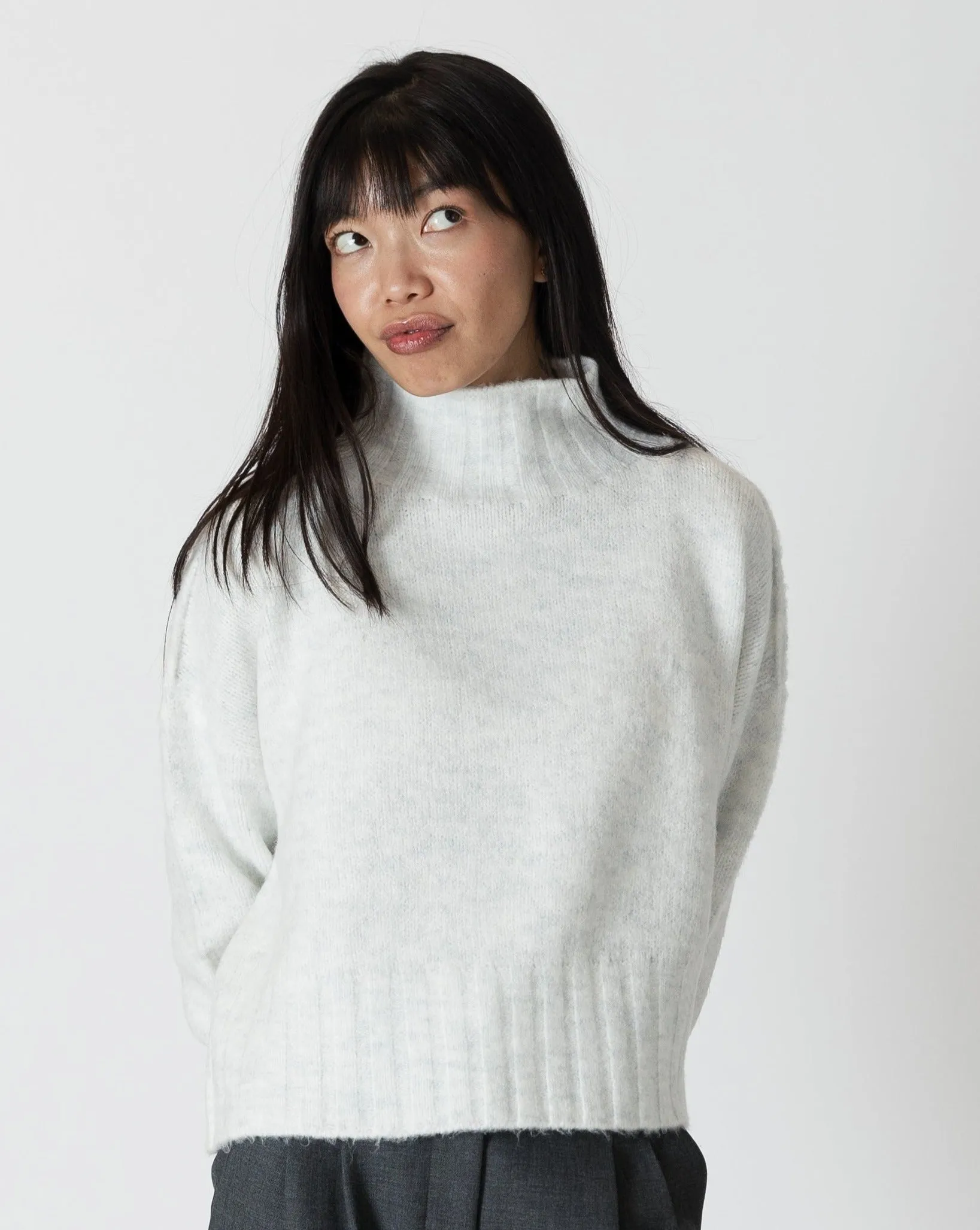 Lyla and Luxe Calli Mockneck Sweater