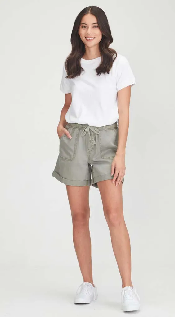 Maggie Shorts | Khaki