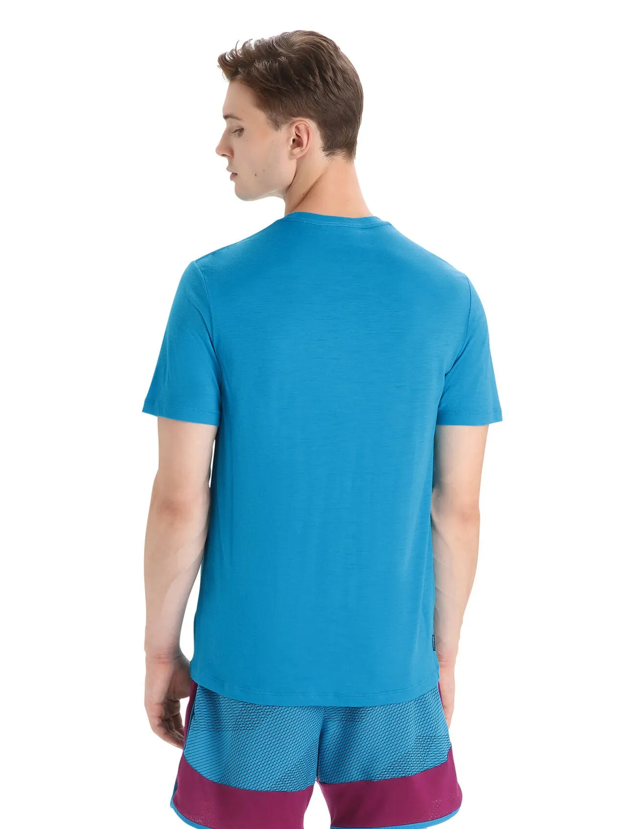 Mens Merino Tech Lite II Short Sleeve T-Shirt Cadence Paths