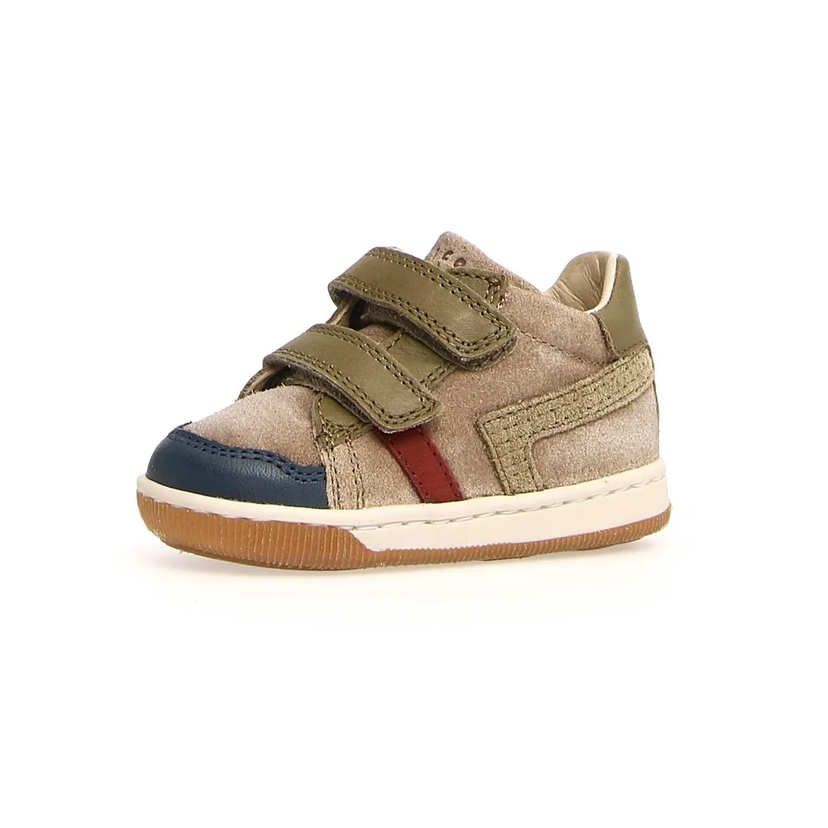 Naturino Toddler's (Sizes 21-26) Masienta Indigo/Taupe Suede Velcro