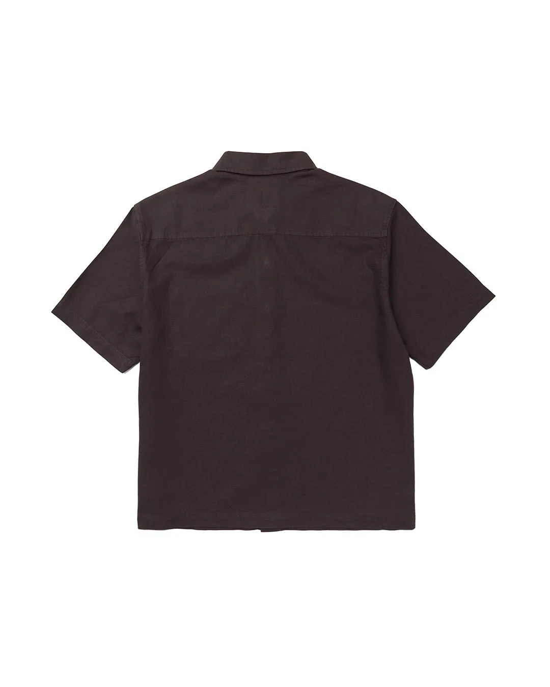 ONNIE SHORT SLEEVE SHIRT - CHOCOLATE PLUM