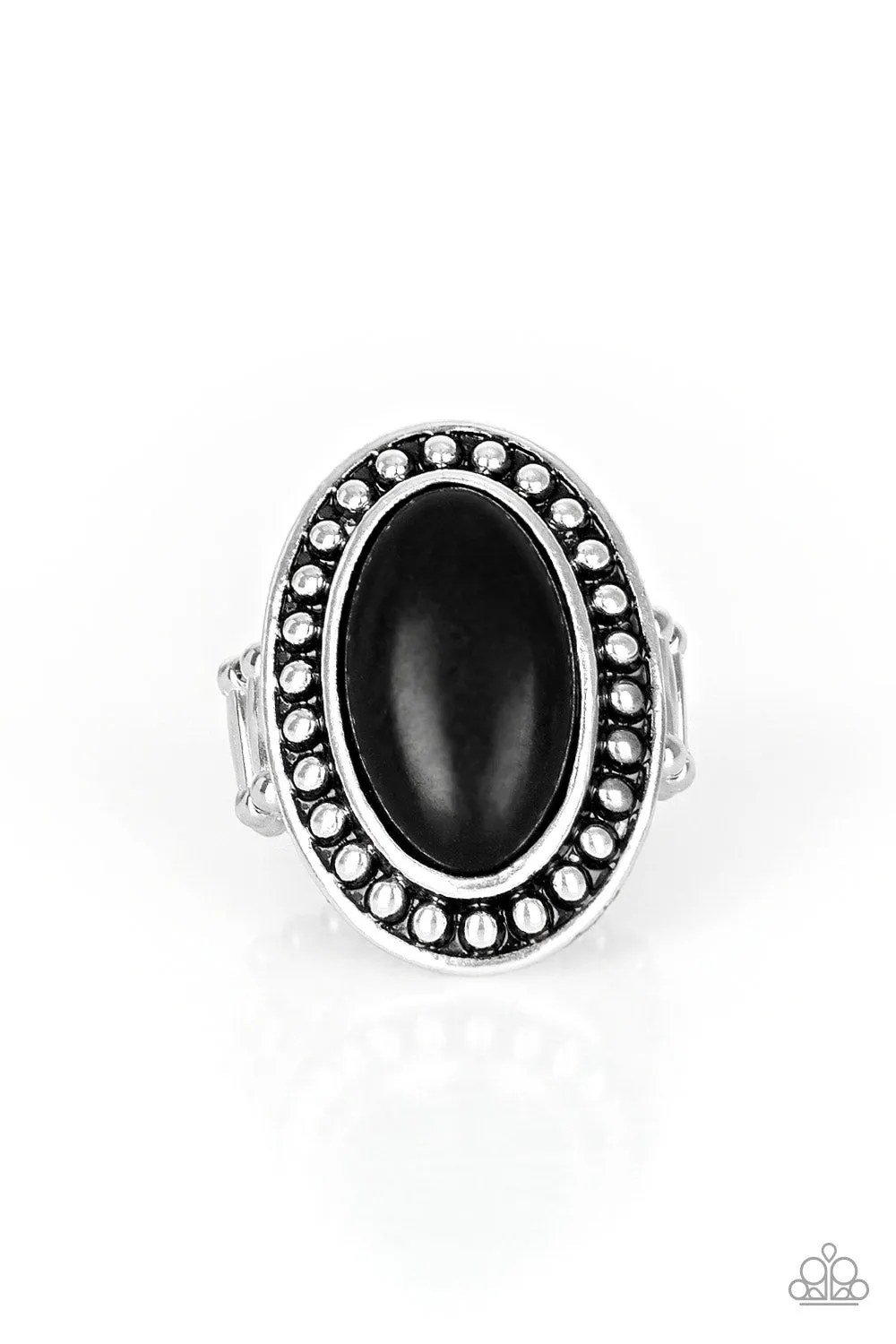 Paparazzi Desert Heat Black Ring