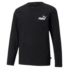 Puma long sleeve t-shirt for boys ESS No. 1 Logo LS Tee B 586962 01 black