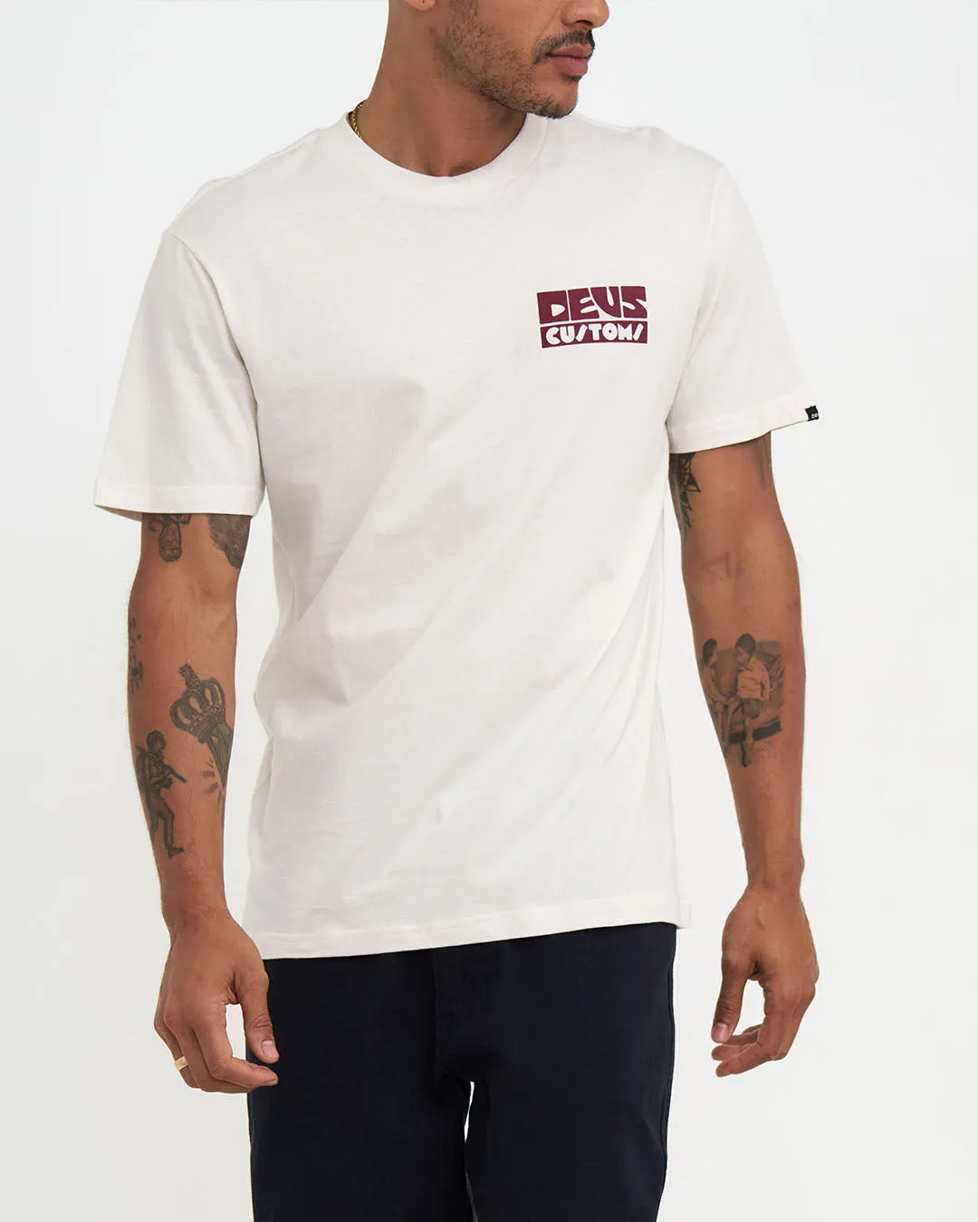 PUSHSTART TEE - VINTAGE WHITE