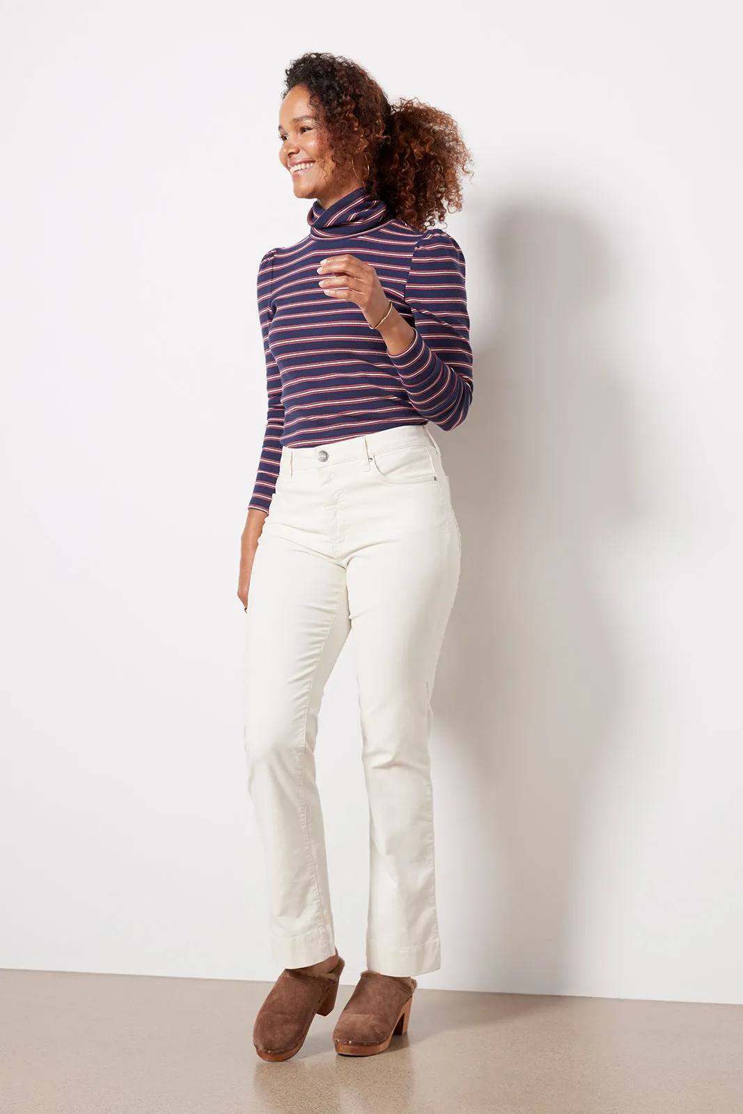 Quincy Stripe Ribbed Top