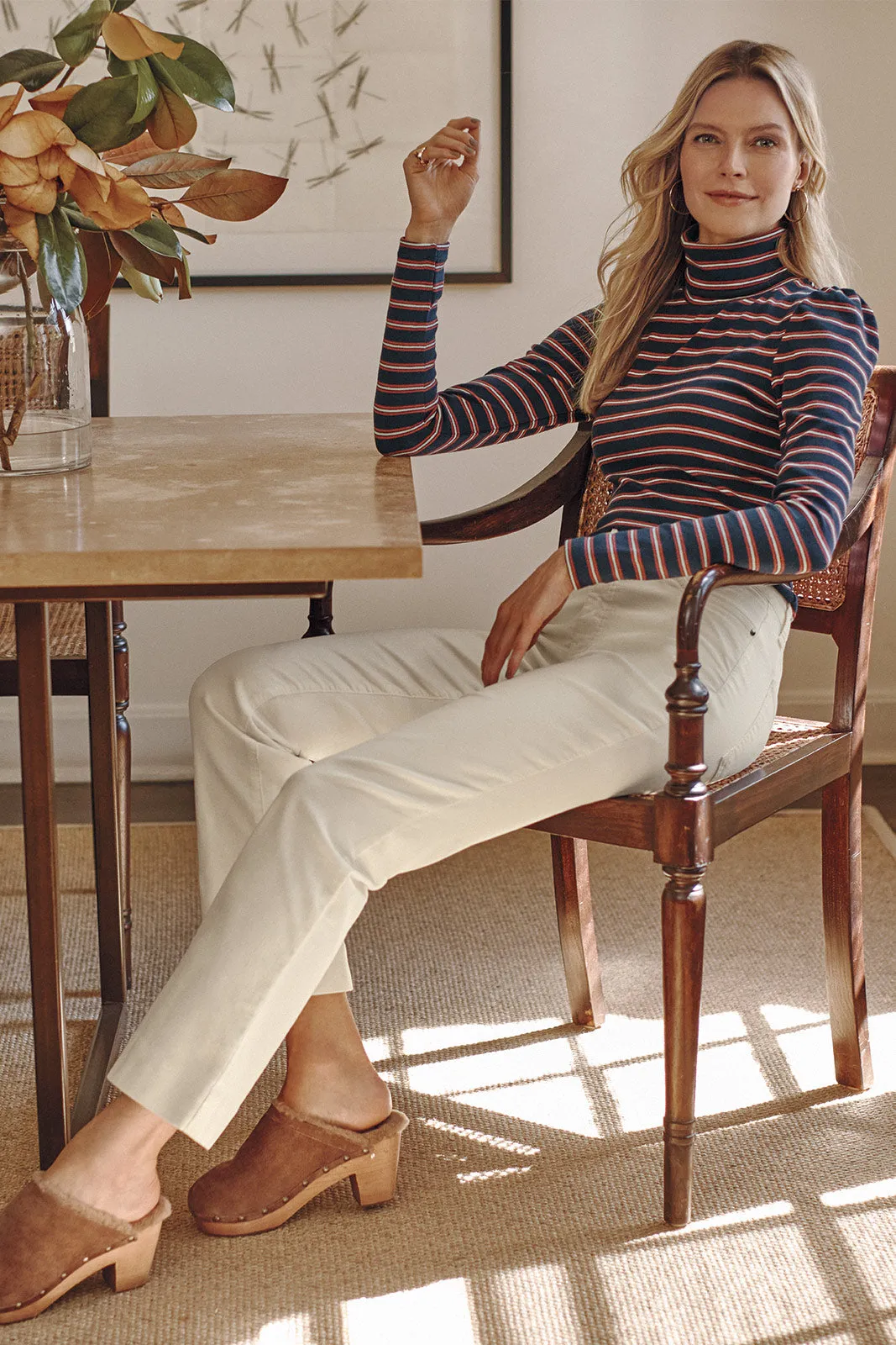 Quincy Stripe Ribbed Top