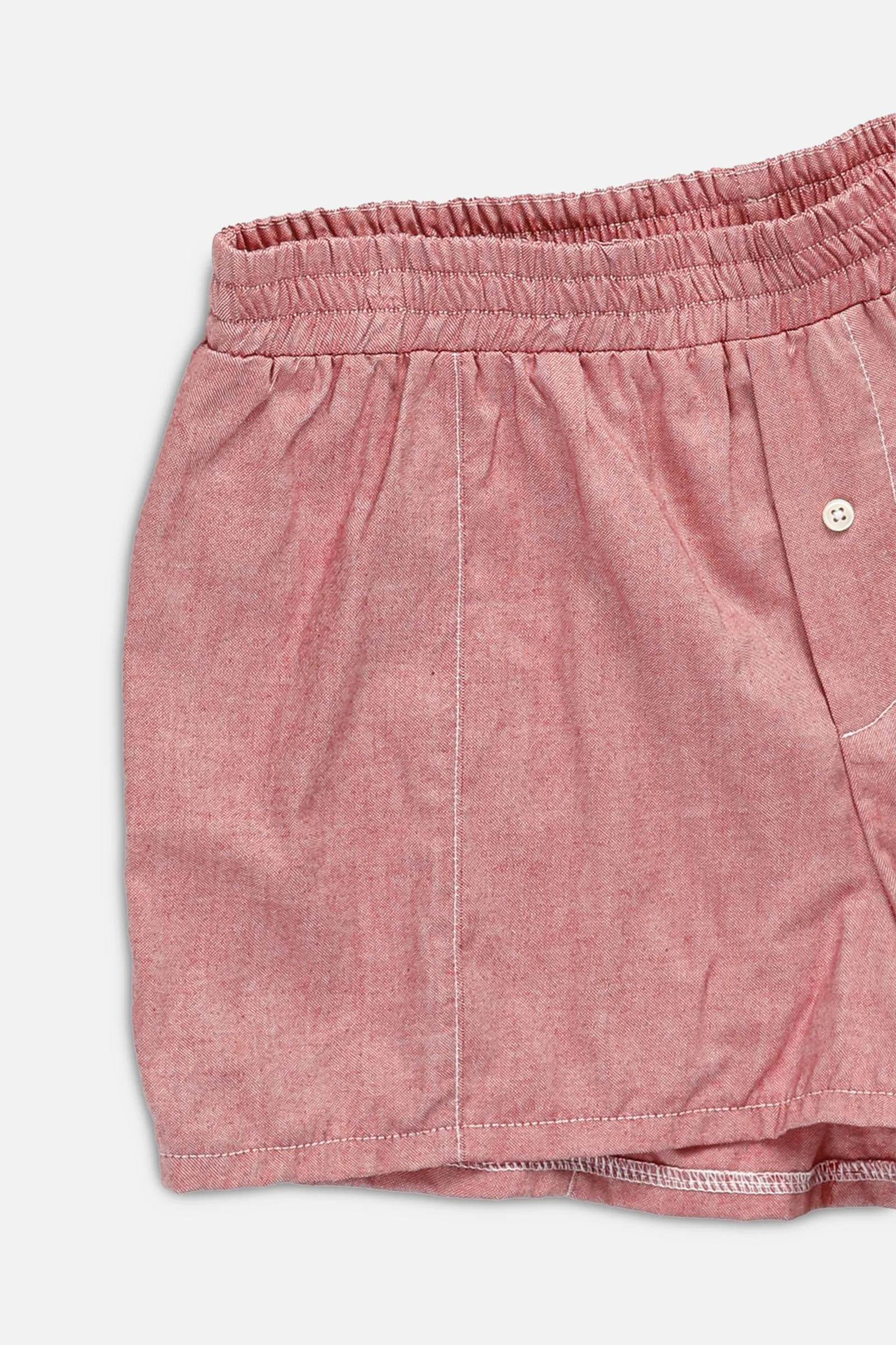 Rework Oxford Mini Boxer Shorts - M