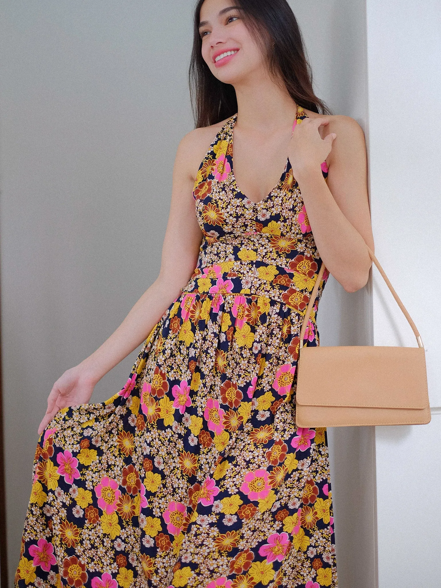 Rosette Midi - Vintage Floral