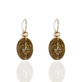 Royal Crown Relic Earrings