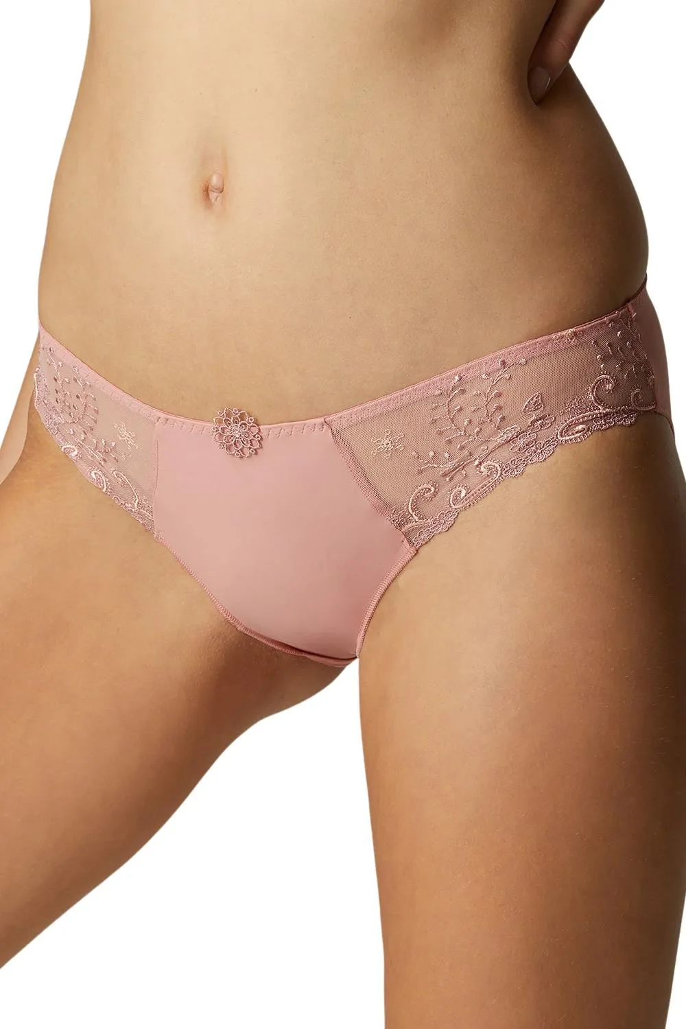 Simone Perele DLICE Bikini Brief, Peachy Pink (12X720)