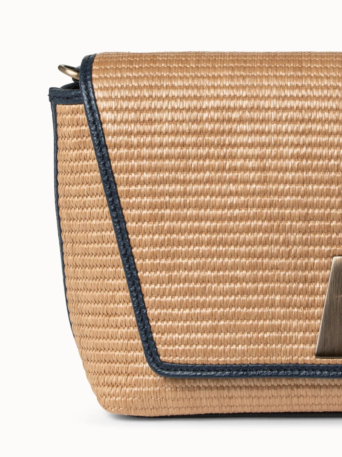 Small Anouk Day Bag aus Raffia