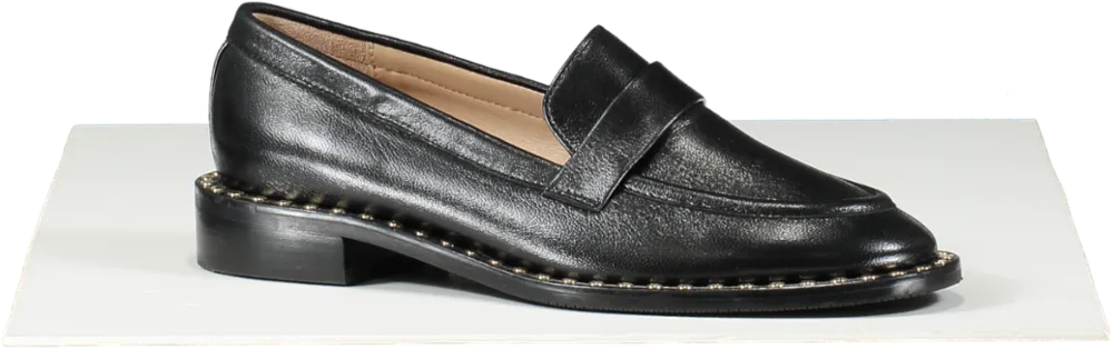 Stuart Weitzman Black Palmer Loafer UK 3 EU 36 👠