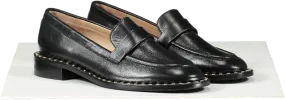 Stuart Weitzman Black Palmer Loafer UK 3 EU 36 👠