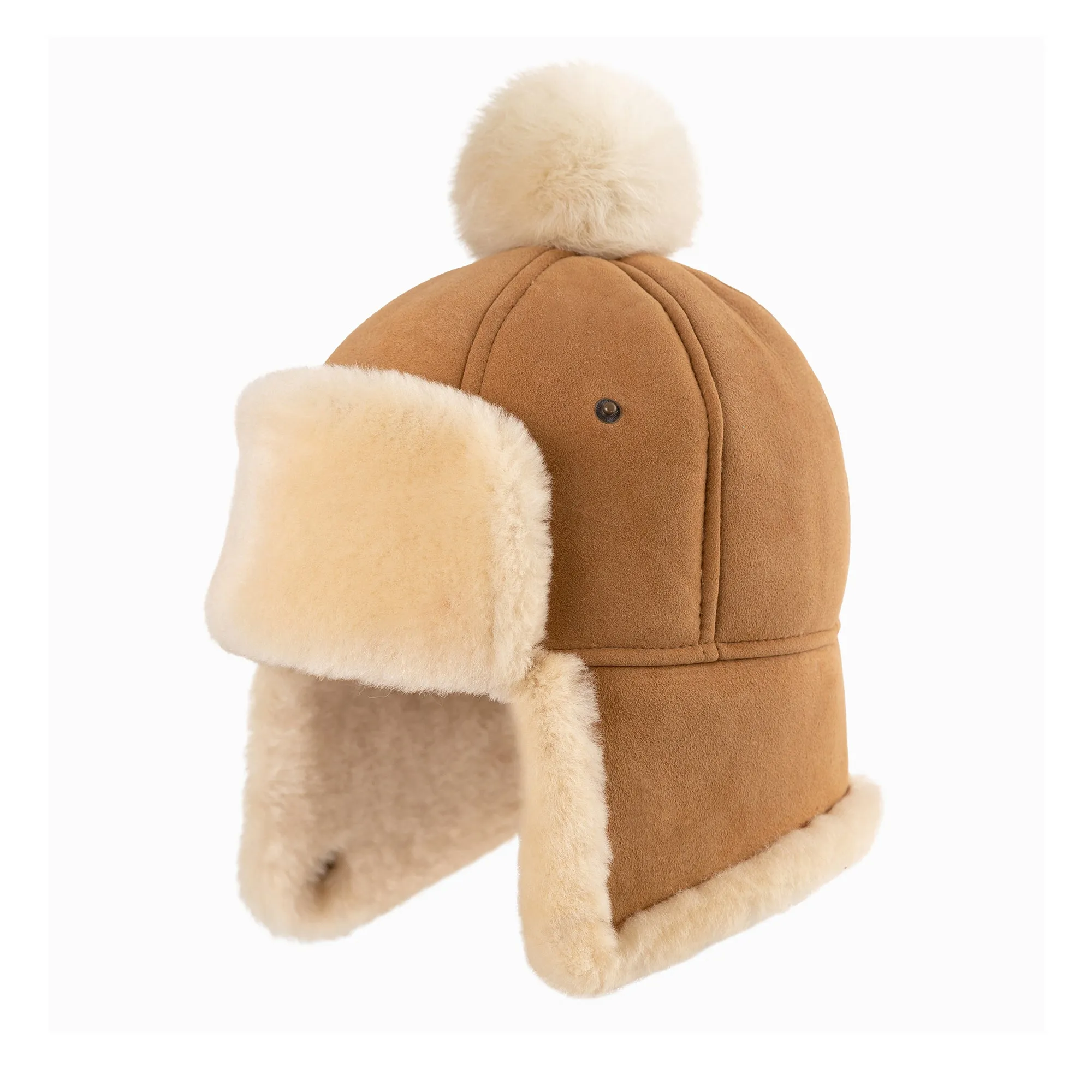 UGG Kids Sheepskin Upflap Hat