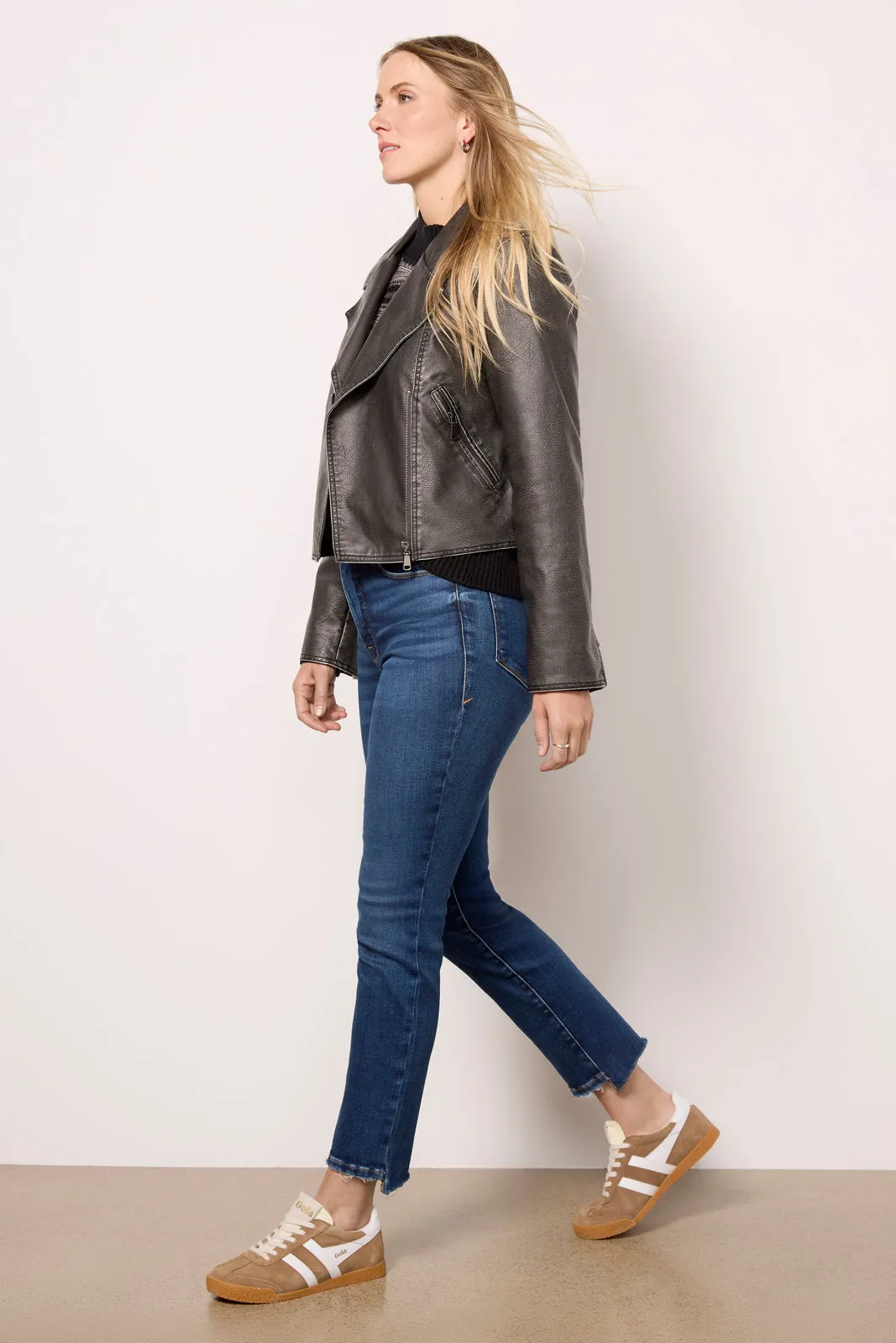 Veda Distressed Moto