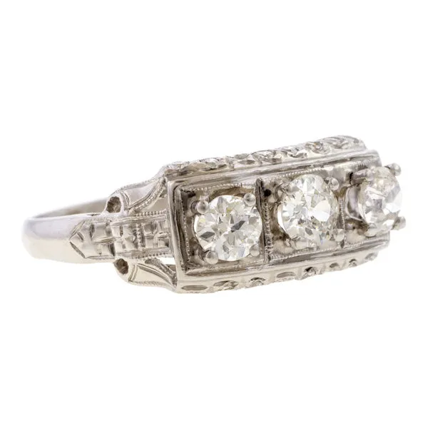 Vintage Diamond Ring, 0.70ctw