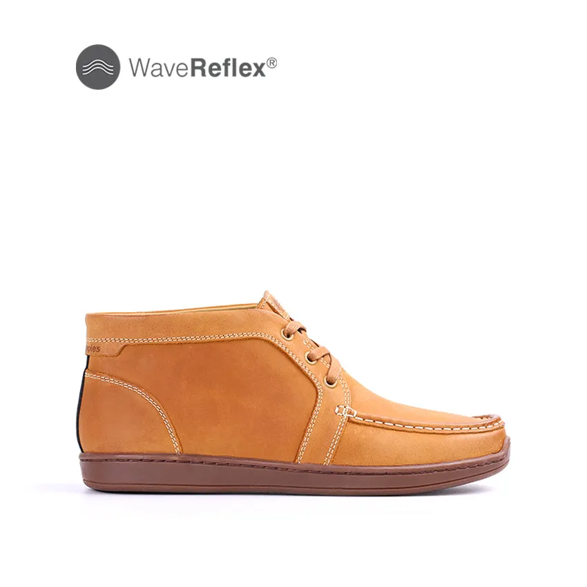 Yves Chukka Men's Shoes - Mustard Oiled Nubuck